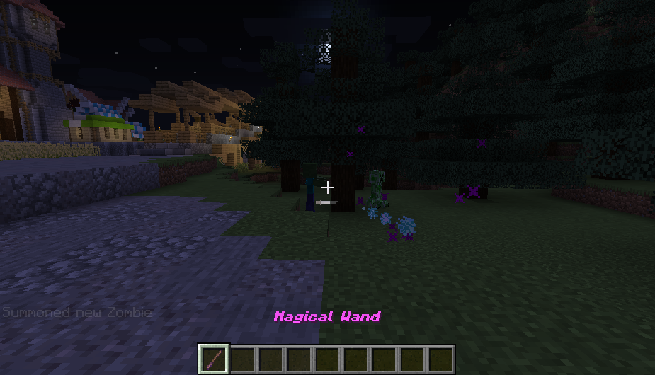 Structure block Magical Wand! Without datapack! Minecraft Map