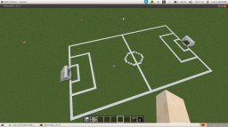 Cancha de futbol Minecraft Map & Project