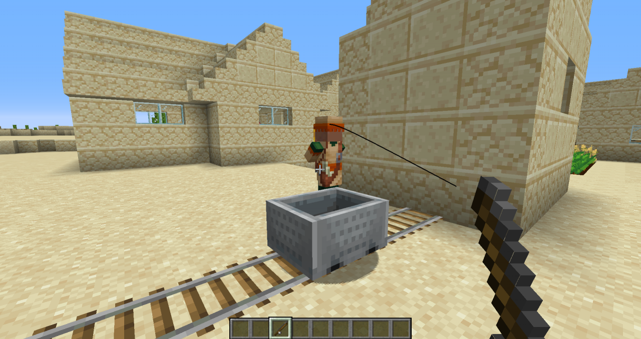 Villager Leash DataPack Minecraft Data Pack