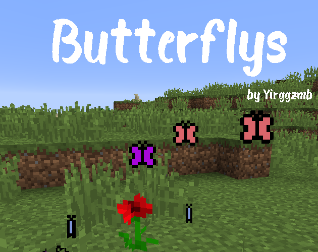 Butterflys Minecraft Data Pack