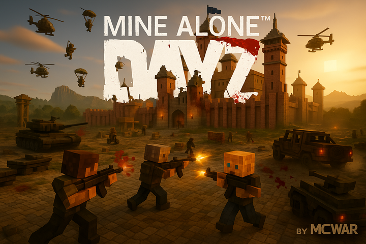 Dayz Minealone Replica Guns Zombies Vehicles More !!! being updated to 1.21.10