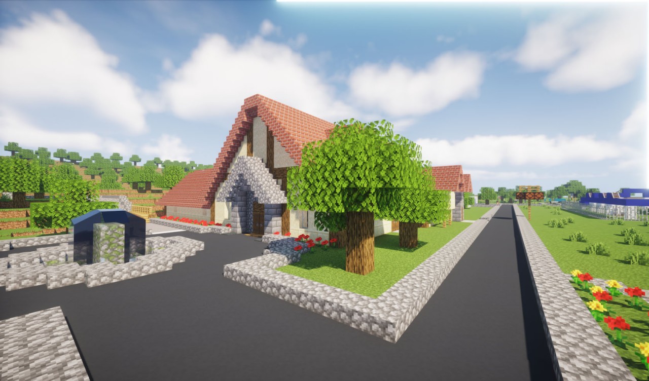 Michael Jackson's Neverland Valley Ranch Minecraft Map