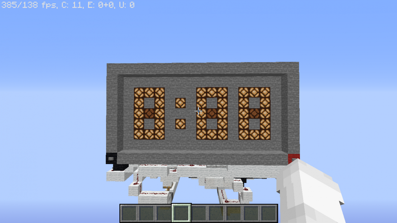 Stopwatch Cronômetro Minecraft Map