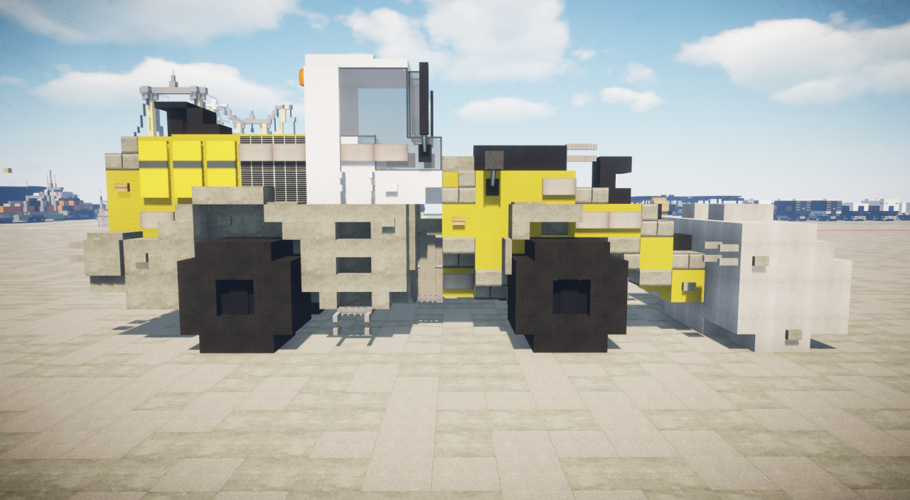 Liebherr Wheel Loader L580 Minecraft Map