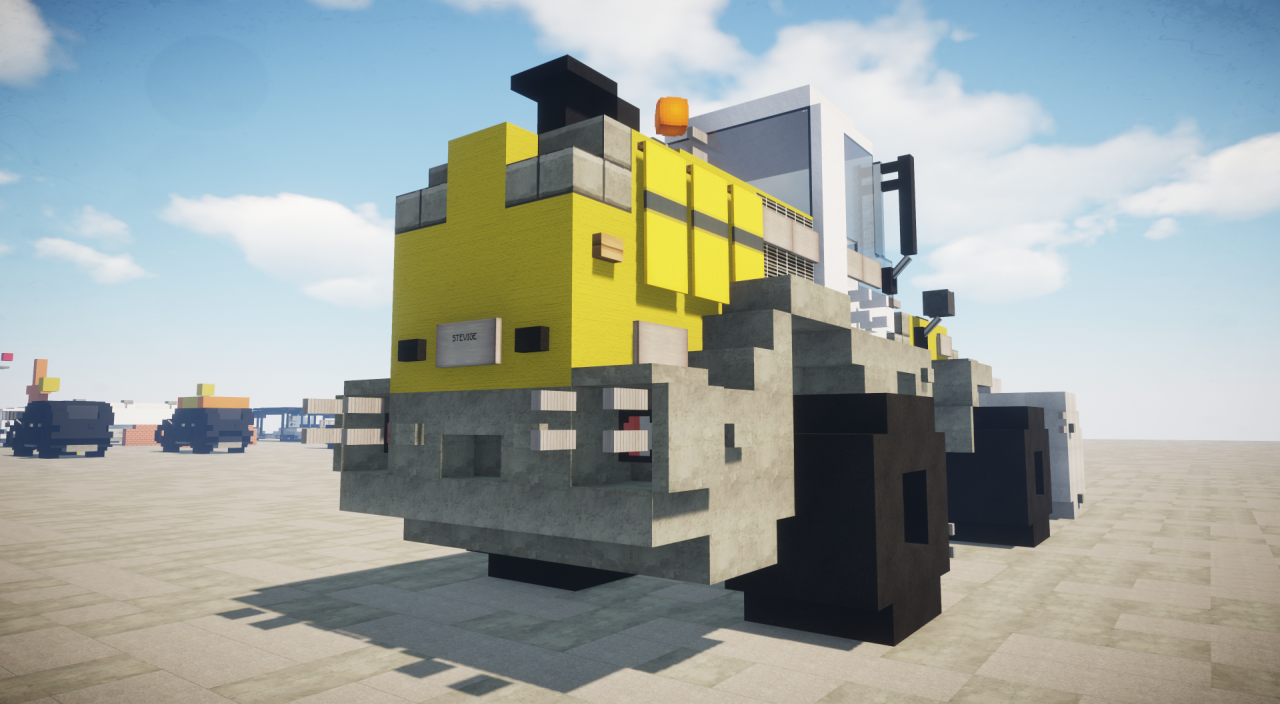 Liebherr Wheel Loader L580 Minecraft Map