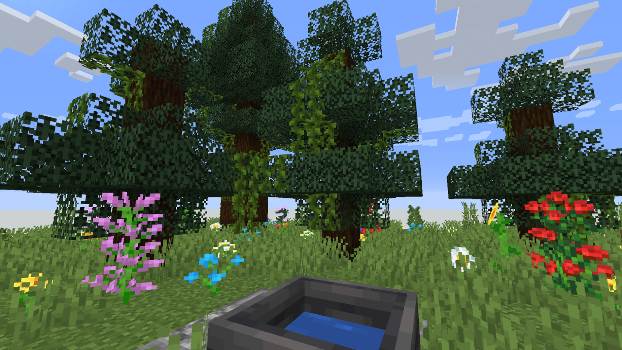 Colourful Water Garden! Minecraft Map
