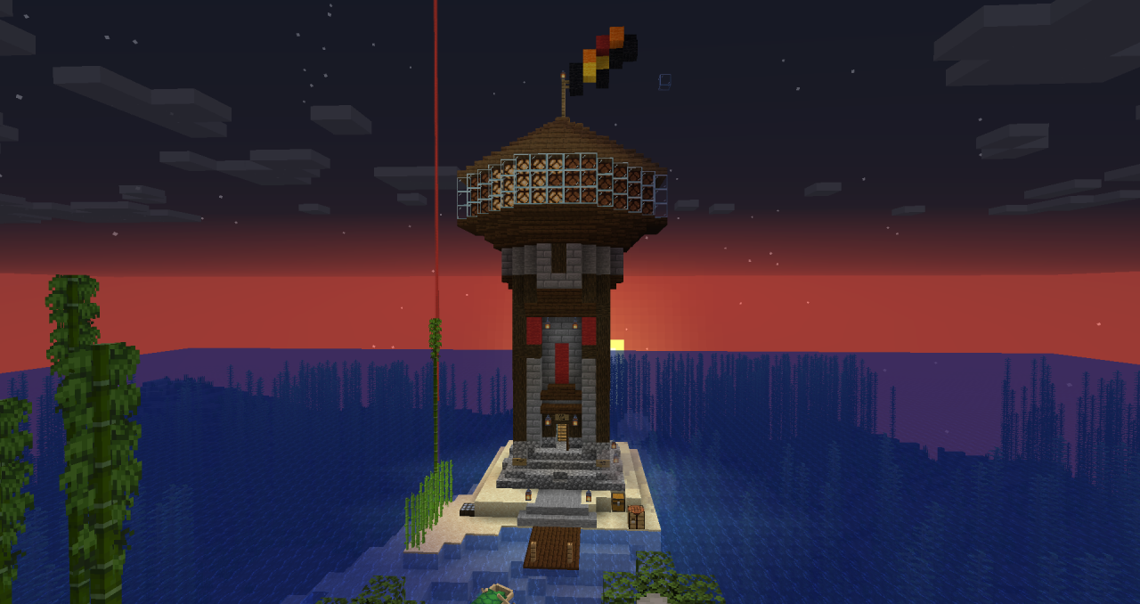 working lighthouse Minecraft Map