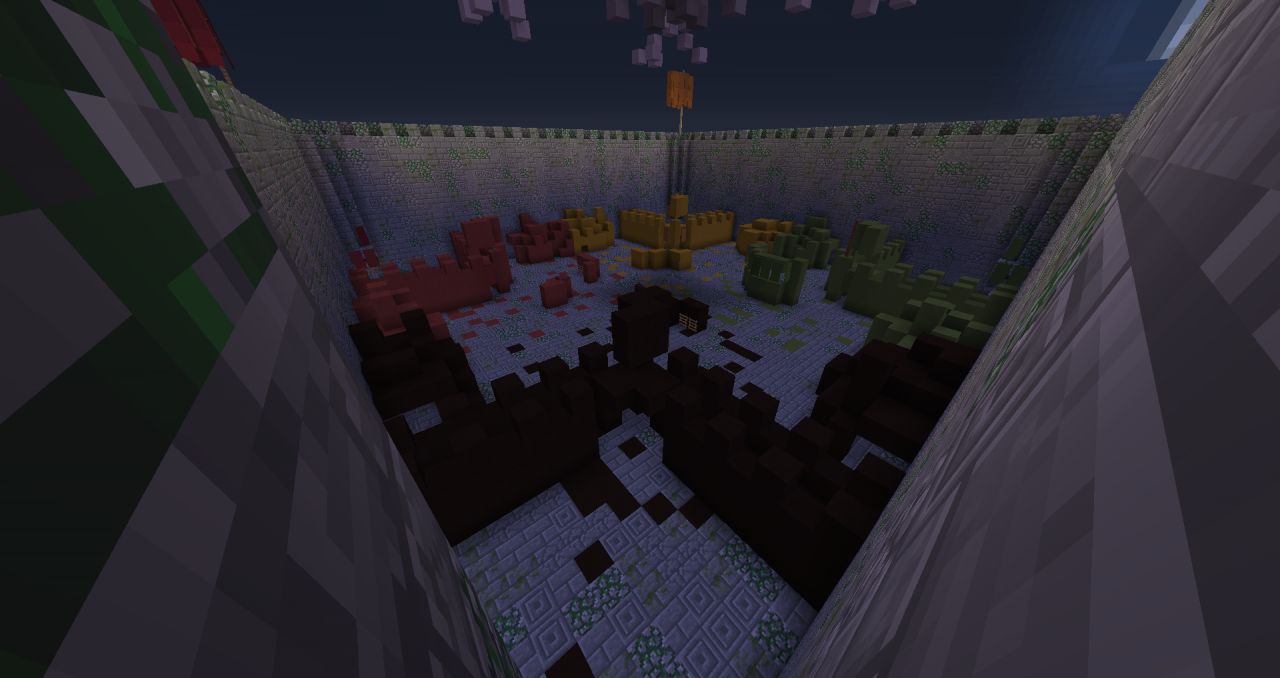 Paint PvP Arena Minecraft Map