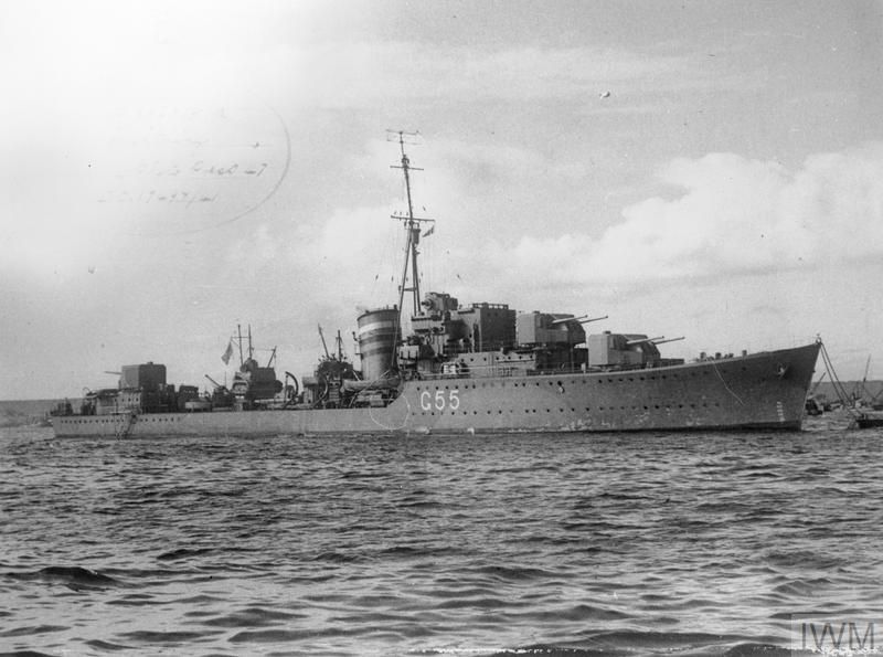 HMS Lightning (G55) Minecraft Map