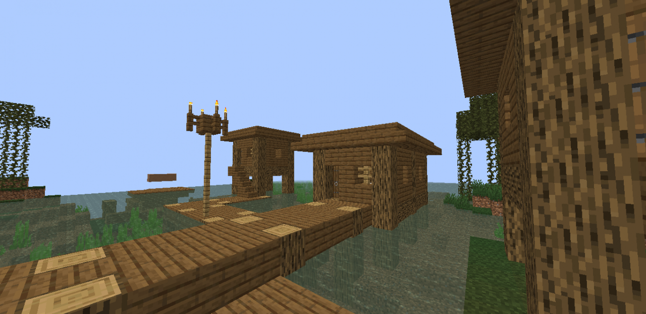 Swamp Village Minecraft Map