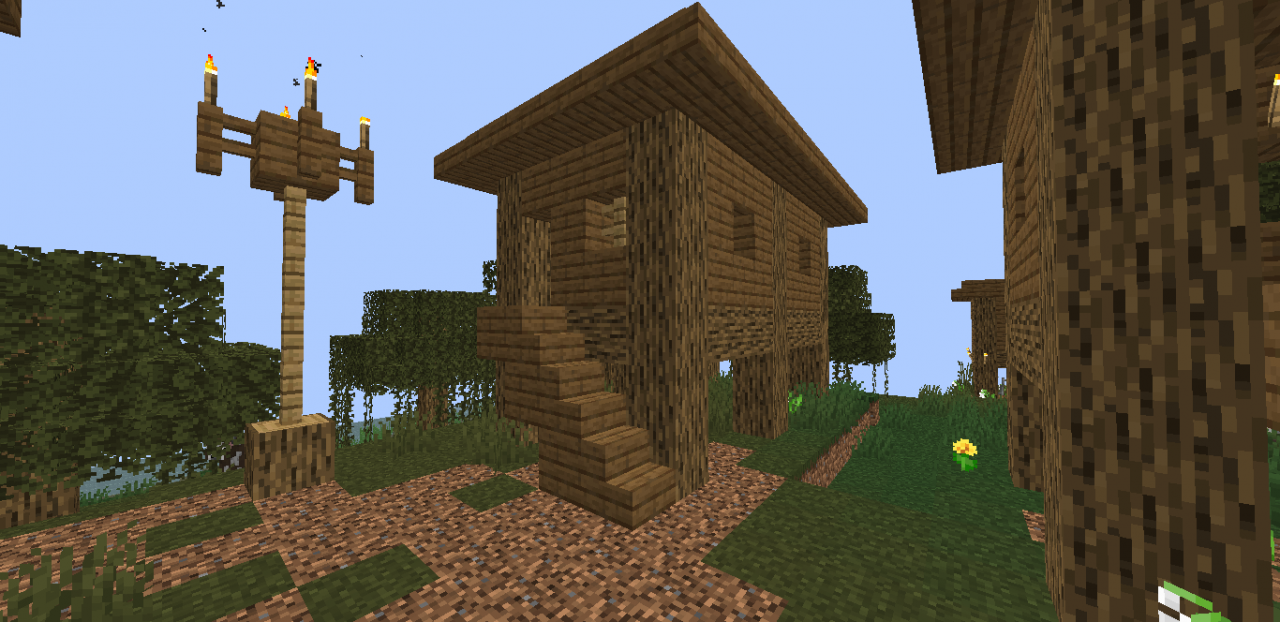 Swamp Village Minecraft Map