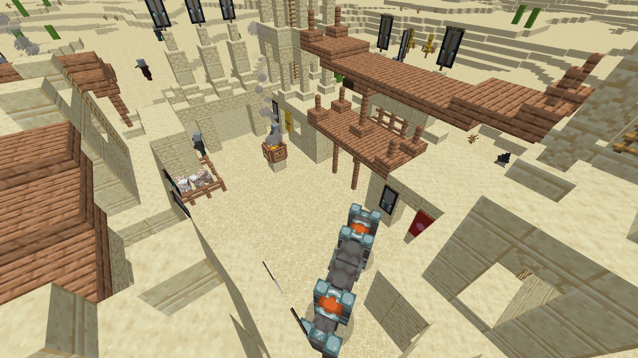 Map "Pillager MansionDesert" Minecraft Map