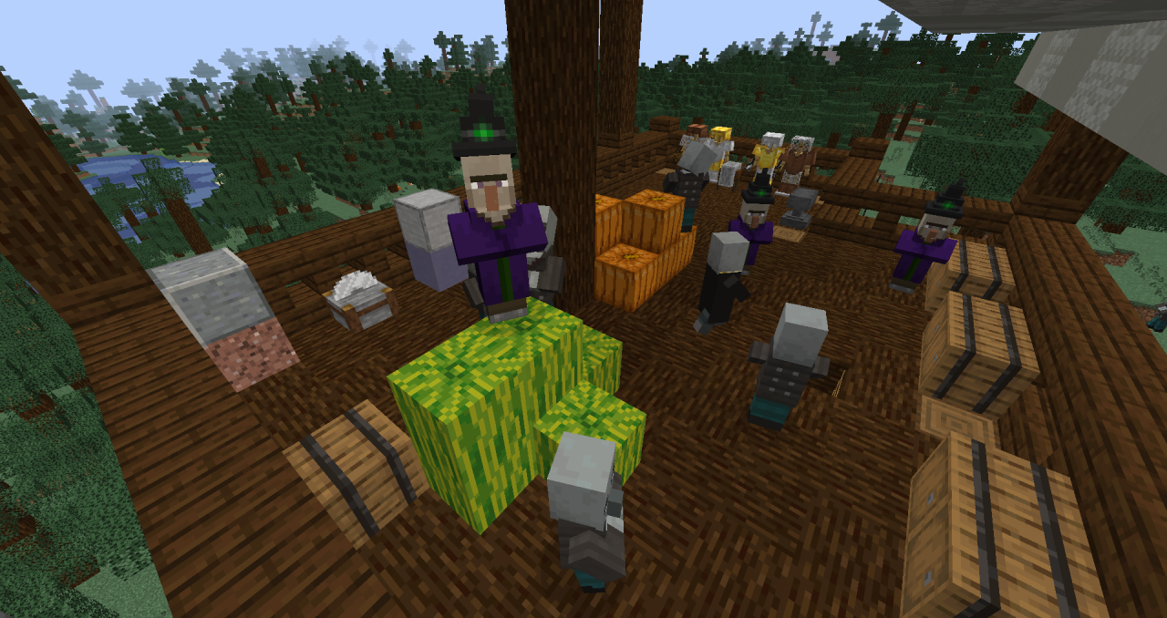 Map "Pillager MansionTaiga" Minecraft Map