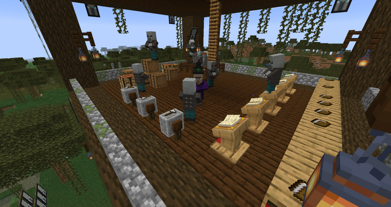 Map "Pillager MansionSwamp" Minecraft Map