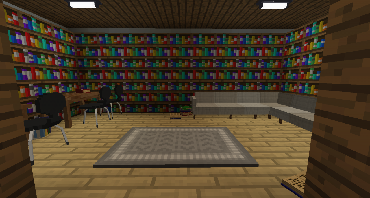 Library Minecraft Map