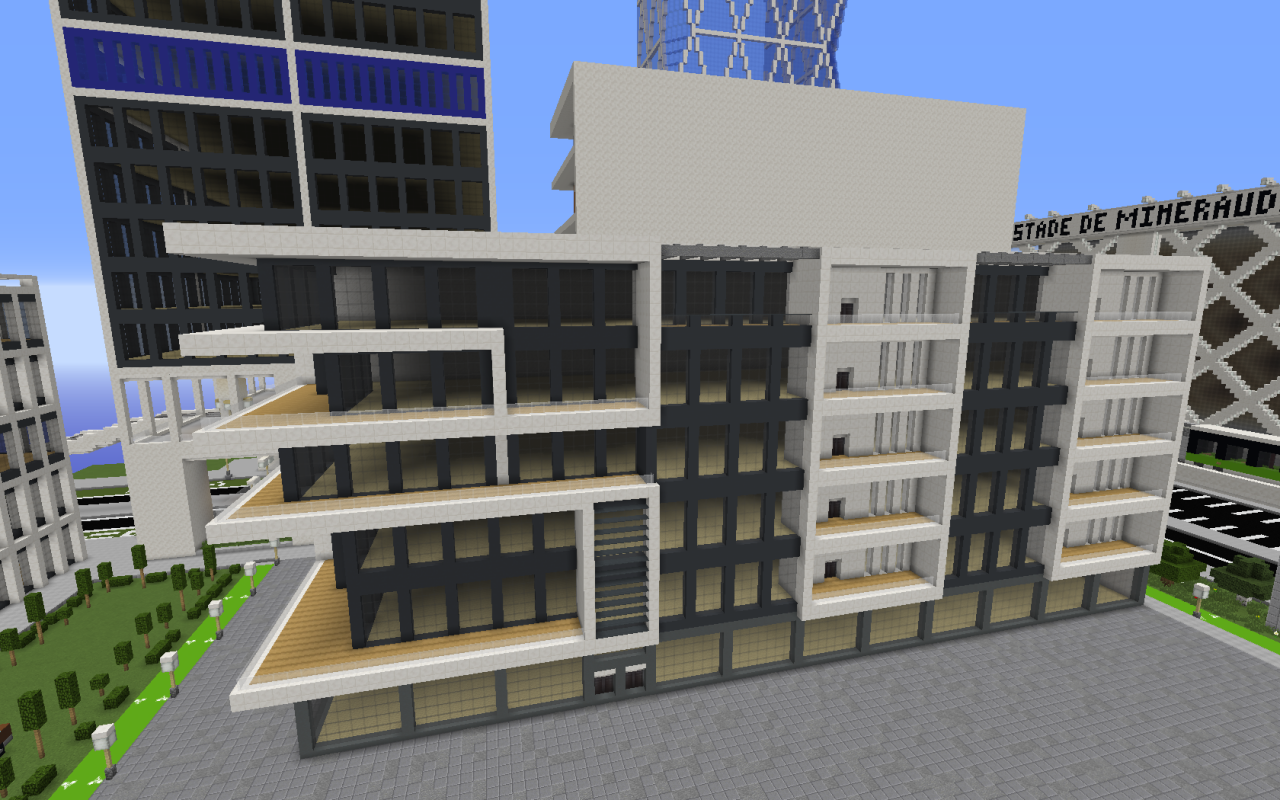 [Modern] Residential Building 1 Minecraft Map
