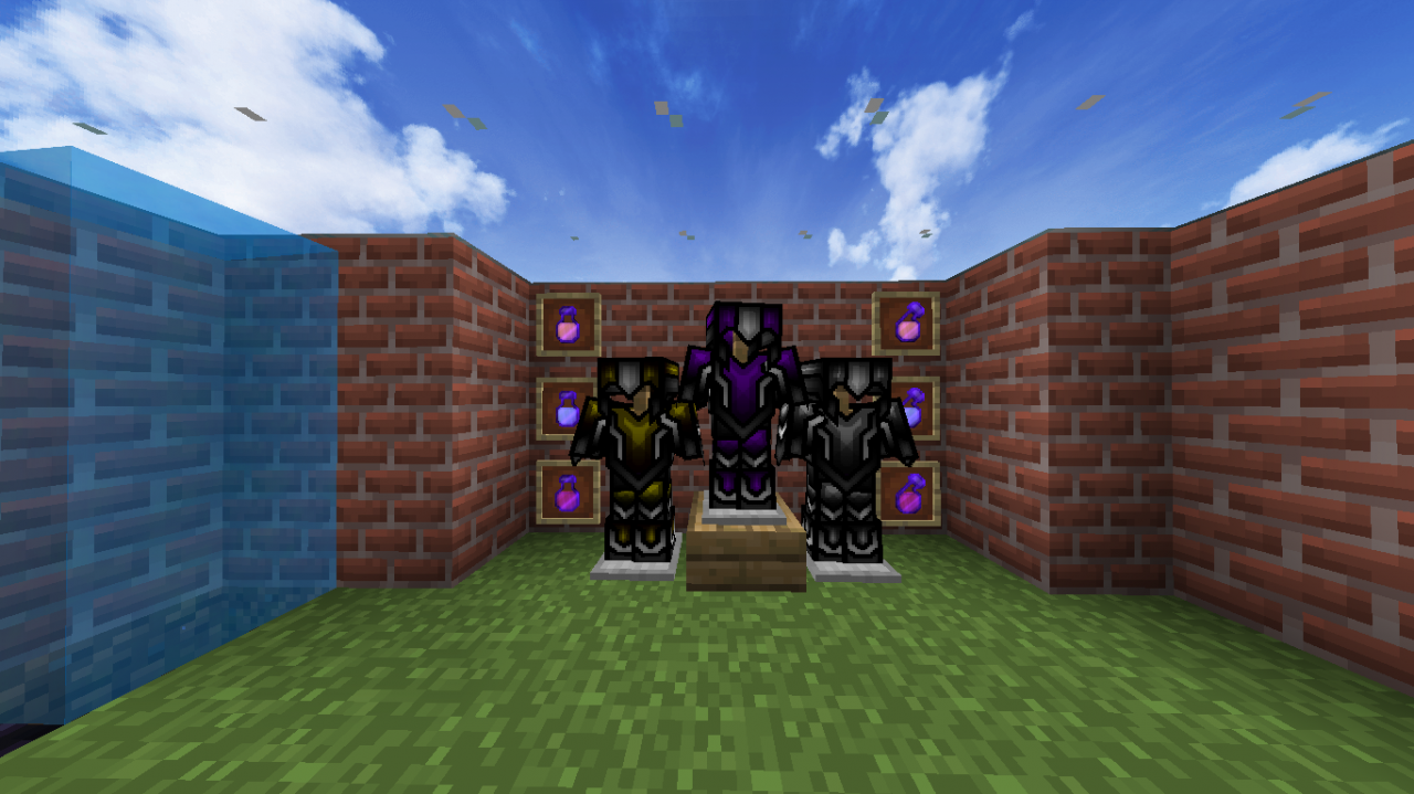 PvP Resource pack "PurPle QD 128x" for 1.12 Minecraft Texture Pack