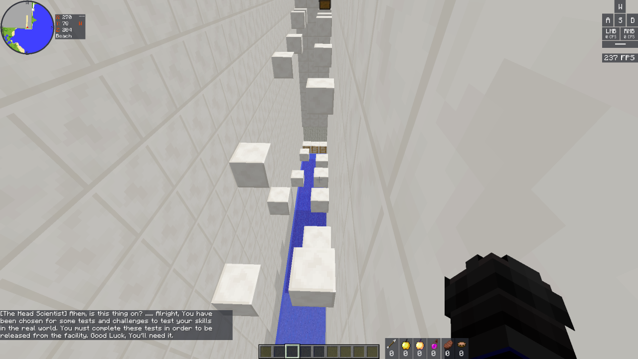 Escape the Lab. Minecraft Map