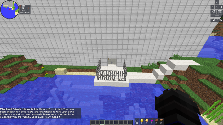 Escape the Lab. Minecraft Map