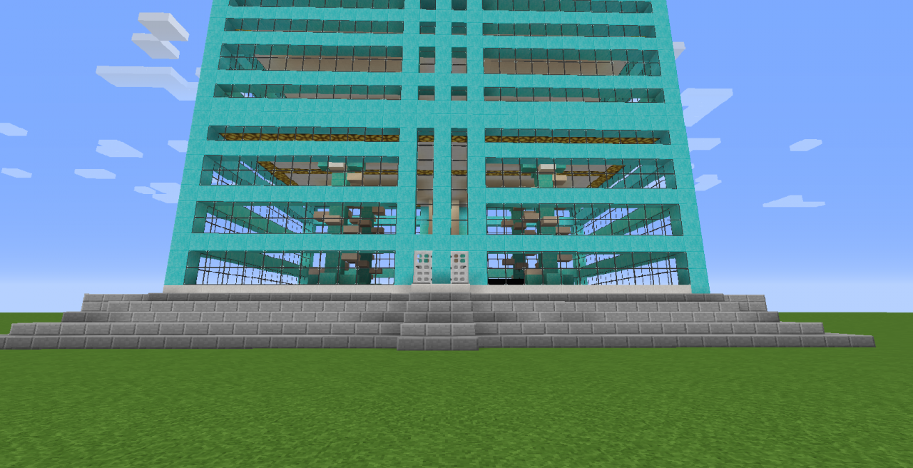 Waffles Tower (92,736 Blocks) Minecraft Map