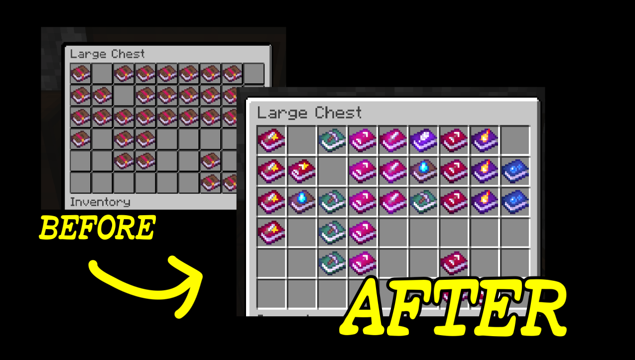 Enhanced Enchanted Books (Optifine) Minecraft Texture Pack