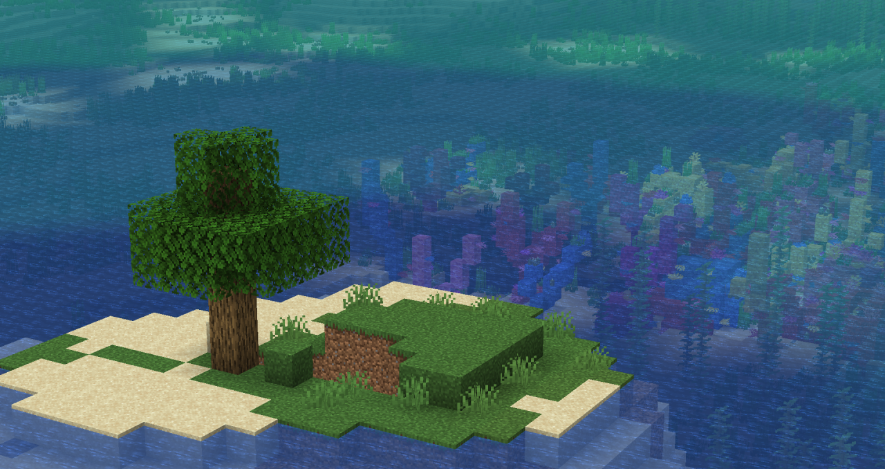 Seed Coral Reef Spawn Minecraft Map