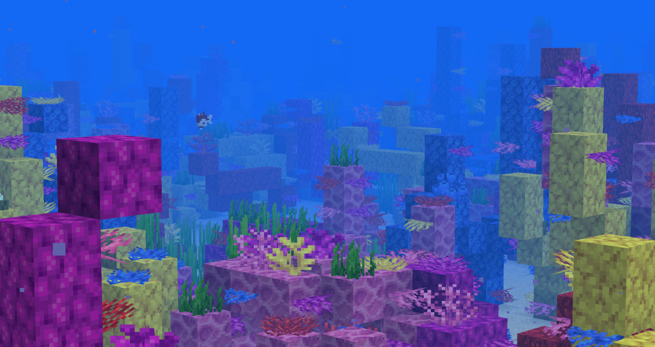 Seed Coral Reef Spawn Minecraft Map