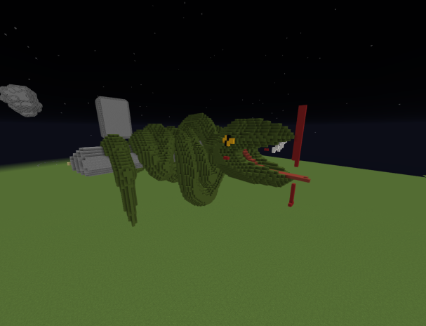 Snake - Python Minecraft Map