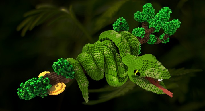 Snake - Python Minecraft Map