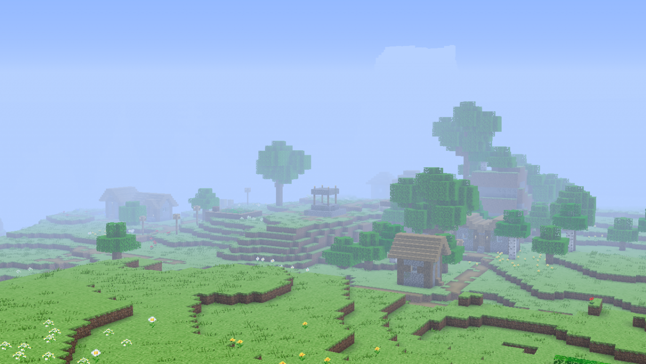 Alpha Color Grass and Leaves Minecraft Texture Pack