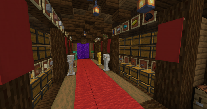 Building a Storage Room + Tutorial Minecraft Map