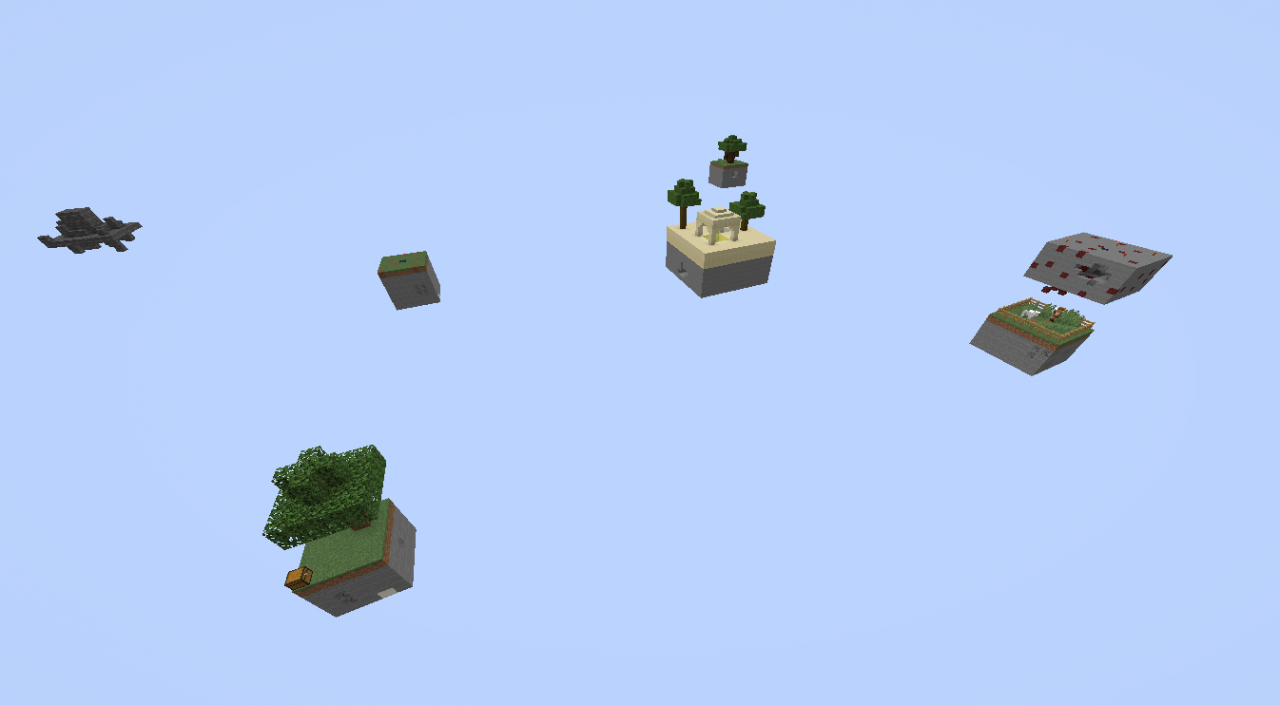 Quick skyblock Minecraft Map