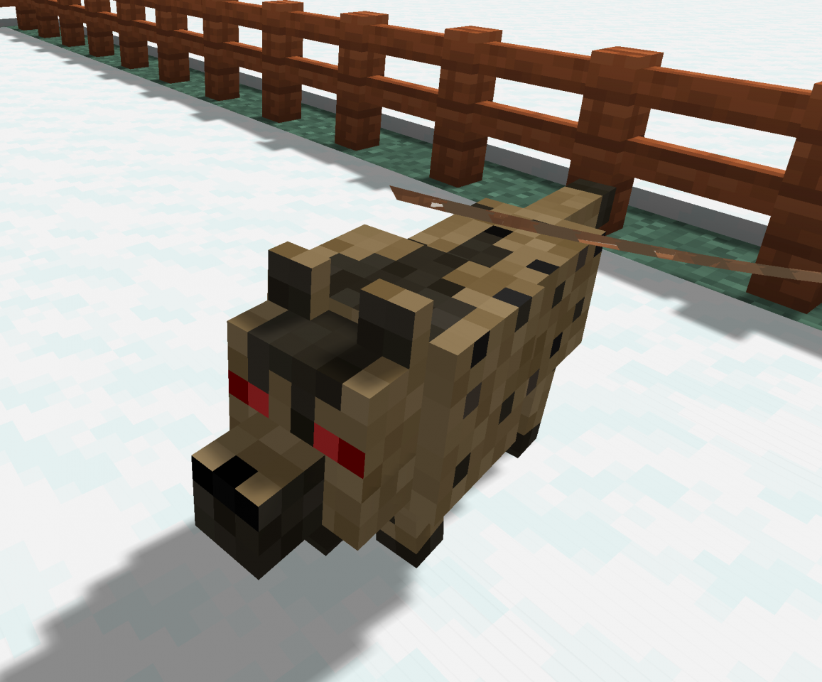 Hyenas Minecraft Texture Pack
