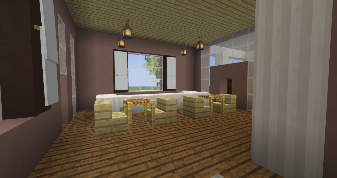 Cozy Interior Build Contest Submission - CreativeCat Minecraft Map