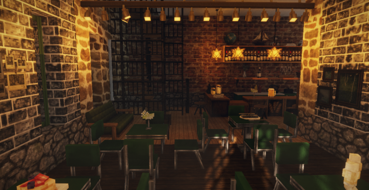 Green Bean Bar #1 Sun Street Minecraft Map