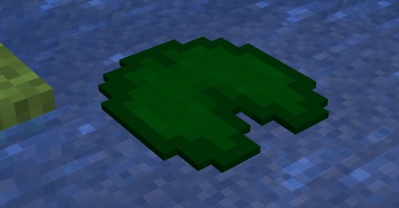 3D Lily Pad Bedrock Edition [1.13 1.15] (Made for Bedrock Edition