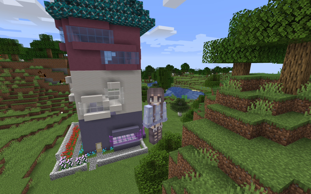 abstract house Minecraft Map