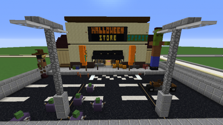 Halloween Superstore Spirit Minecraft Map