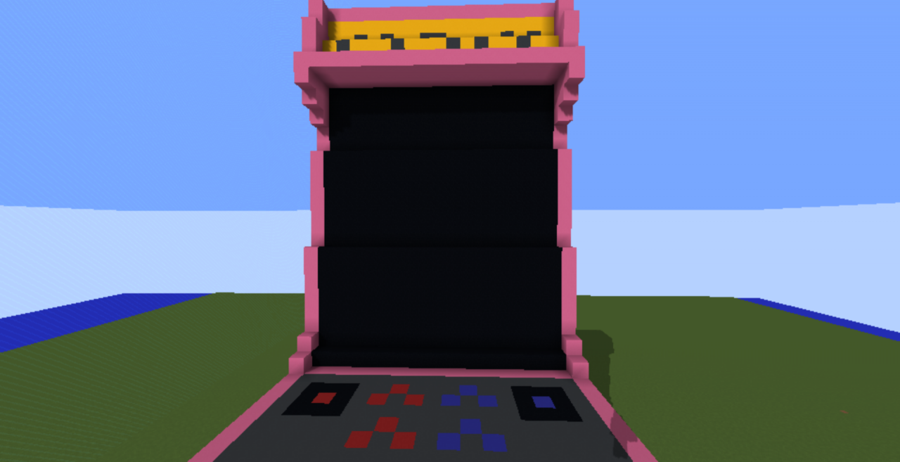 Large Arcade Machine Minecraft Map