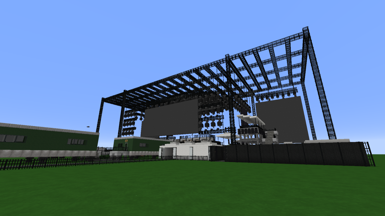 Custom Concert Stage Minecraft Map