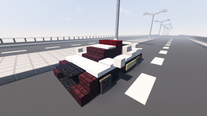 Japanese Police Nissan GT-R R35 Minecraft Map