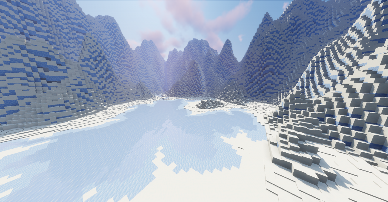 Frozen Lake Minecraft Map