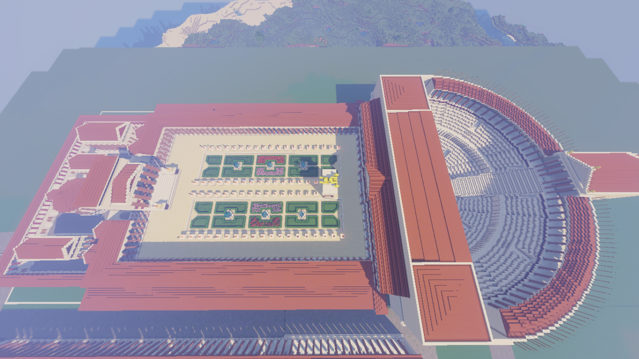 Theatre of Pompey the Great. Minecraft Map