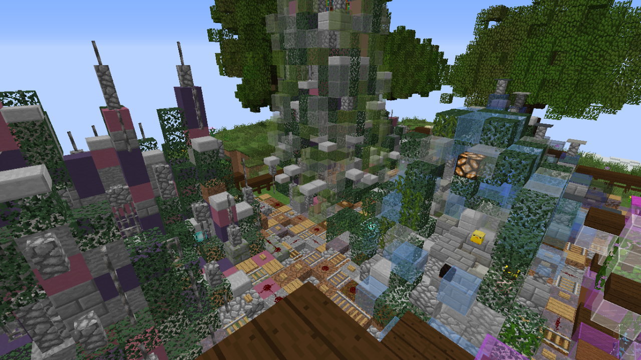 Different types of tables Minecraft Map