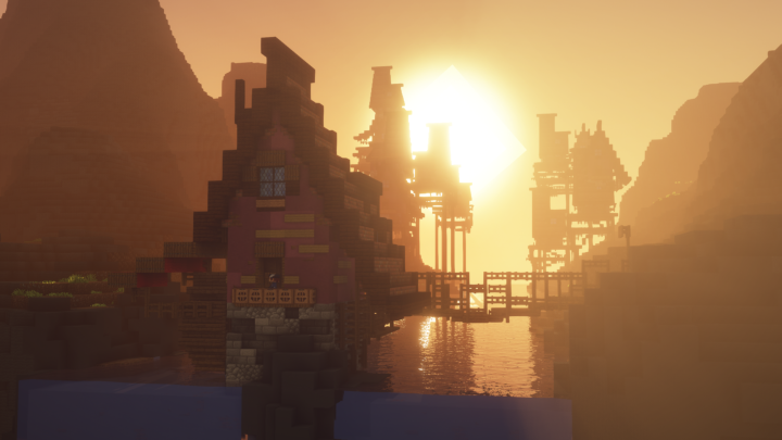 Concept Art Recreation [Original Art by Rouche Benoit] Minecraft Map