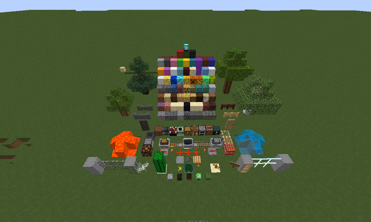 Blue Sky x32 Minecraft Texture Pack