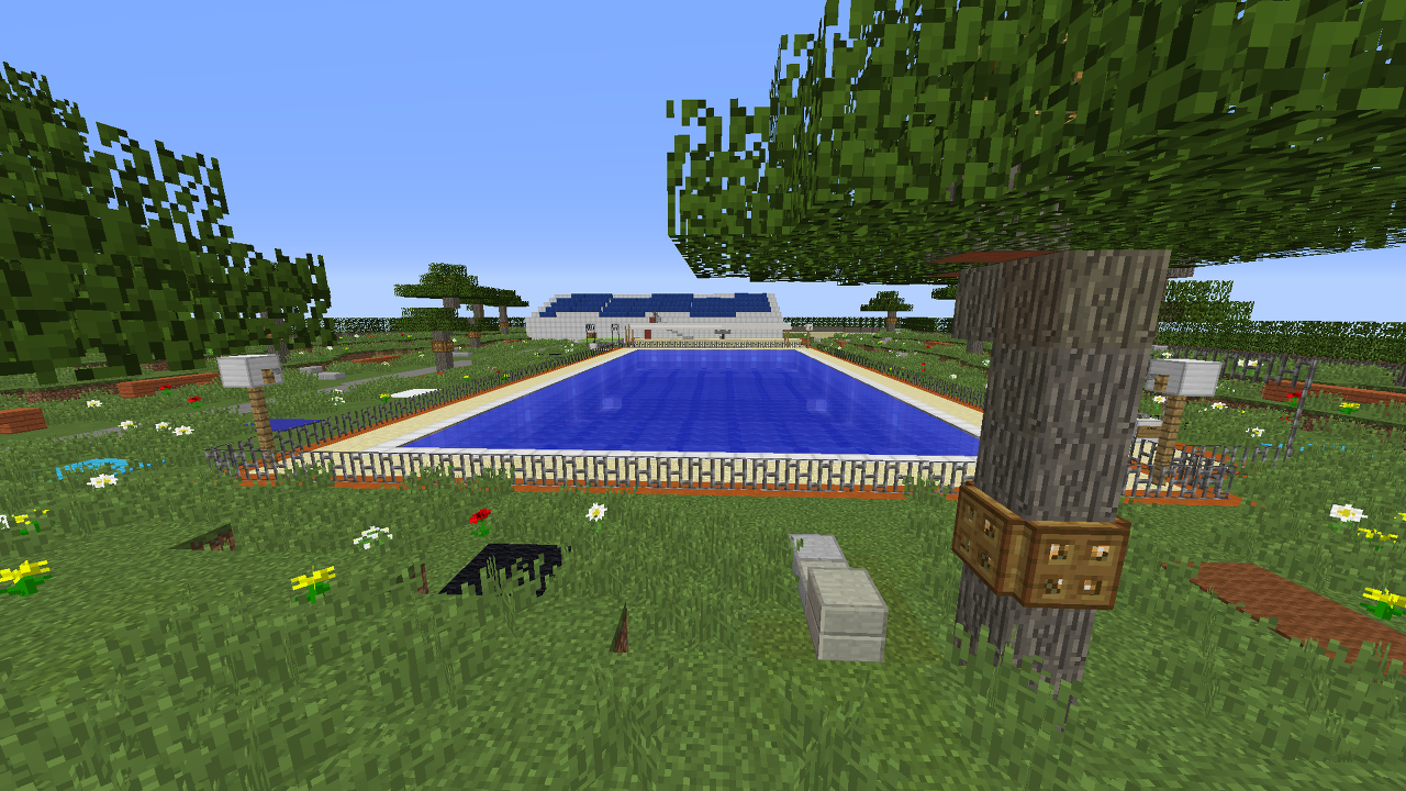 Summer Pool Minecraft Map