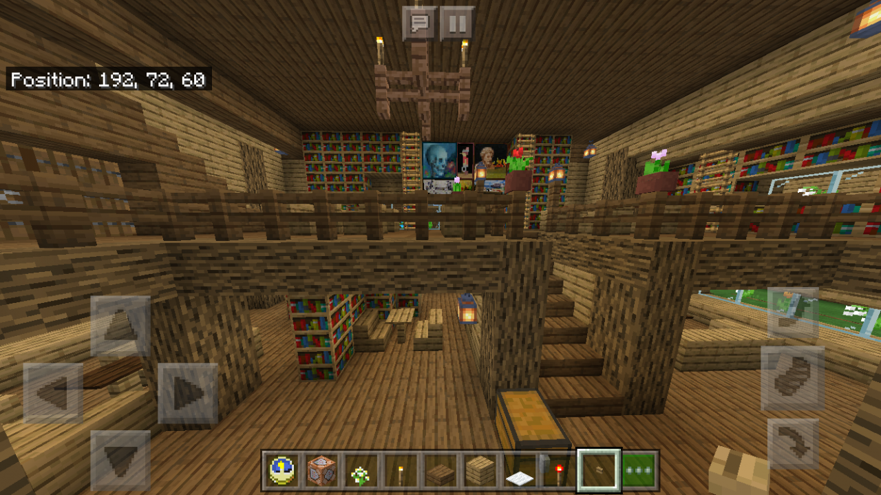 Small Library Minecraft Map