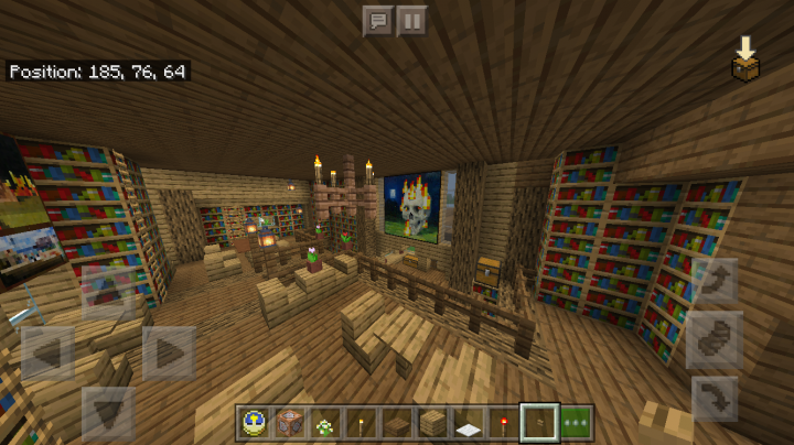 Small Library Minecraft Map