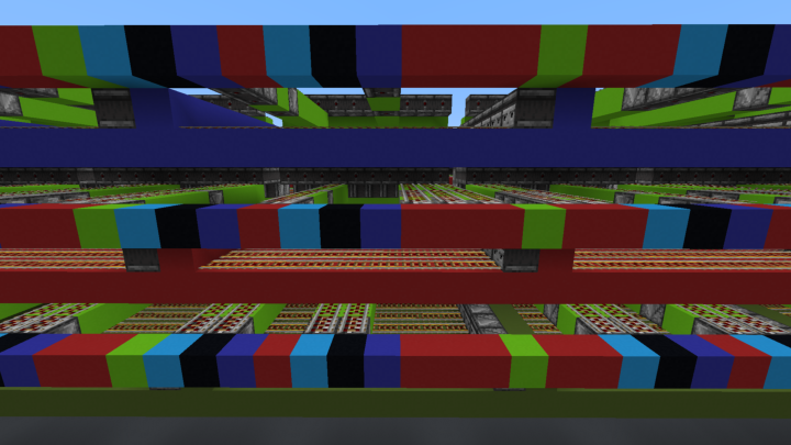 2 Colour Map Display Minecraft Map